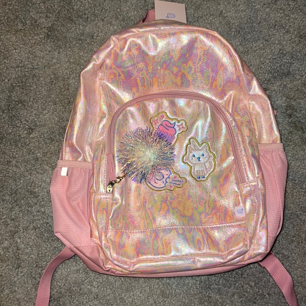 More Than Magic 17" Kids' Backpack Pink
Iridescent with Patches